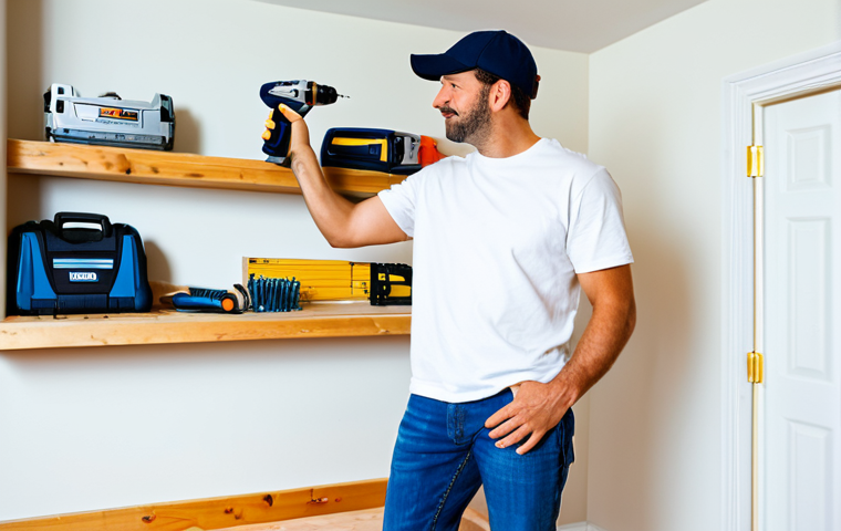 전동 공구 관련 커뮤니티 추천 - Professional Woodworker**

"A skilled woodworker, fully clothed in appropriate work attire (jeans, w...